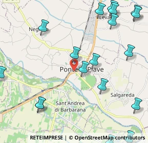 Mappa Strada Regionale, 31047 Ponte di Piave TV, Italia (3.0705)