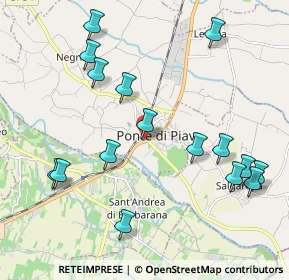 Mappa Strada Regionale, 31047 Ponte di Piave TV, Italia (2.28688)