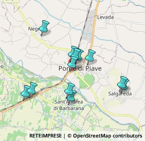 Mappa Strada Regionale, 31047 Ponte di Piave TV, Italia (1.61583)