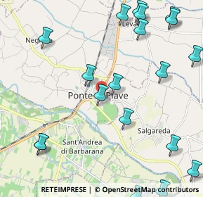 Mappa Via Gasparinetti, 31047 Ponte di Piave TV, Italia (2.9325)