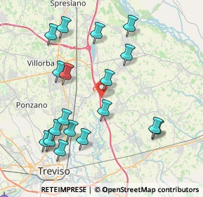 Mappa Via Prati Vascon, 31050 Carbonera TV, Italia (4.31)