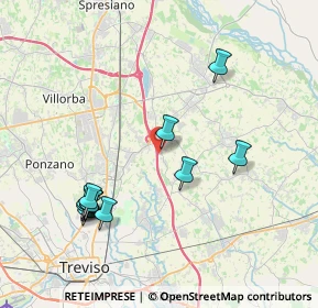 Mappa Via Prati Vascon, 31050 Carbonera TV, Italia (4.12)