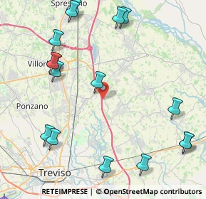 Mappa Via Prati Vascon, 31050 Carbonera TV, Italia (5.35313)