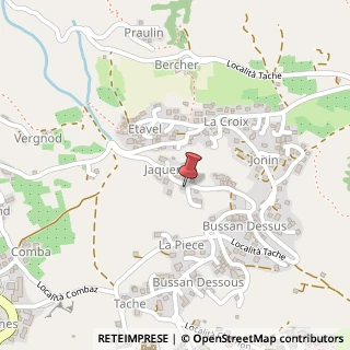 Mappa Località Jacquemin, 53, 11010 Saint-Pierre, Aosta (Valle d'Aosta)