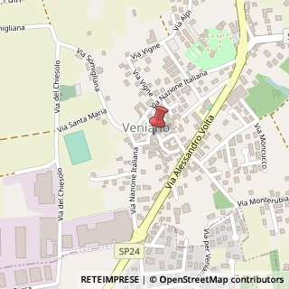 Mappa Piazza S. Antonio, 2, 22070 Veniano, Como (Lombardia)