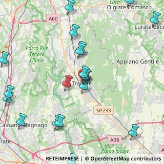 Mappa Via de Simoni Carlo, 21049 Tradate VA, Italia (5.474)