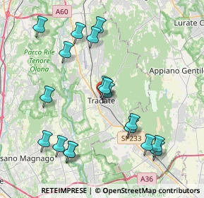 Mappa Via S. Stefano, 21049 Tradate VA, Italia (4.22556)