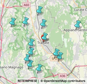 Mappa Via S. Stefano, 21049 Tradate VA, Italia (4.20385)