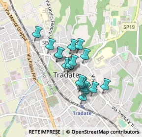 Mappa Via S. Stefano, 21049 Tradate VA, Italia (0.292)
