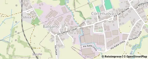 Mappa Besana in Brianza