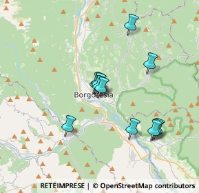 Mappa Via Guglielmo Marconi, 13011 Borgosesia VC, Italia (2.93667)