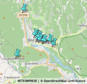 Mappa Via Guglielmo Marconi, 13011 Borgosesia VC, Italia (0.99182)