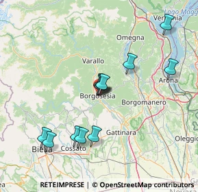 Mappa Via Guglielmo Marconi, 13011 Borgosesia VC, Italia (13.51833)