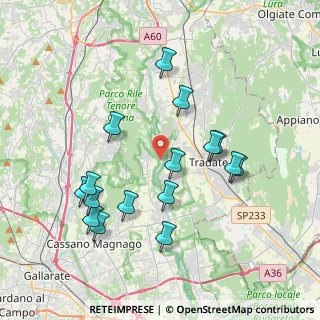 Mappa Via Lonate Ceppino, 21050 Lonate Ceppino VA, Italia (3.84063)