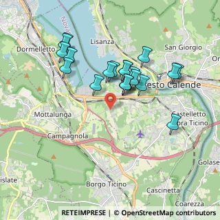 Mappa Via delle Fontane, 28053 Castelletto sopra Ticino NO, Italia (1.672)
