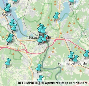 Mappa Via Camillo Benso Conte di Cavour, 28053 Castelletto sopra Ticino NO, Italia (5.4165)