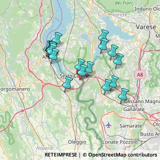 Mappa Piazza Giacomo Matteotti, 28053 Castelletto sopra Ticino NO, Italia (6.759)