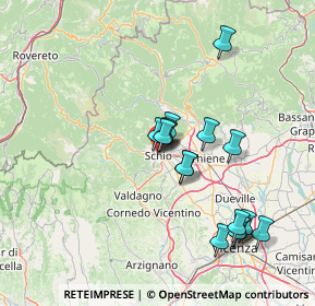 Mappa Piazzetta Suor Luisa Arlotti, 36015 Schio VI, Italia (13.04438)