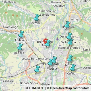 Mappa Via Ravasio, 24030 Brembate di Sopra BG, Italia (2.31083)
