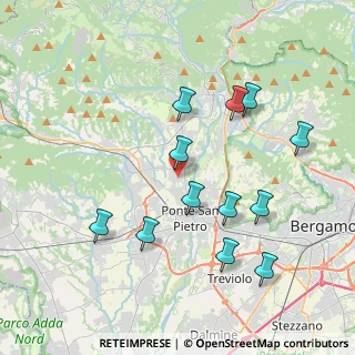 Mappa Via Ravasio, 24030 Brembate di Sopra BG, Italia (3.92)