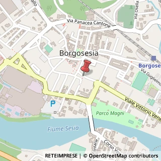 Mappa Via XX Settembre, 18, 13011 Borgosesia, Vercelli (Piemonte)