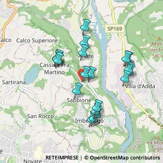 Mappa Via Madonna del Bosco, 23898 Imbersago LC, Italia (0.888)