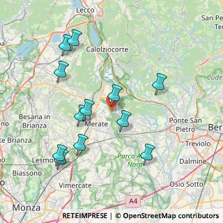 Mappa Via Madonna del Bosco, 23898 Imbersago LC, Italia (7.99583)