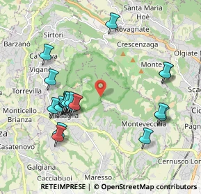 Mappa Via Alta Collina, 23874 Missaglia LC, Italia (2.022)