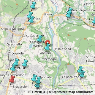 Mappa SP56, 23898 Imbersago LC, Italia (3.25471)