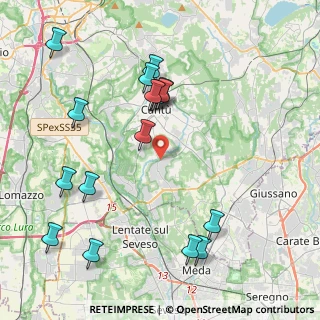Mappa Via Don Luigi Meroni, 22060 Figino Serenza CO, Italia (4.53529)