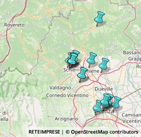 Mappa Via Giosuè Carducci, 36015 Schio VI, Italia (12.82688)