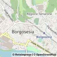 Mapa Borgosesia