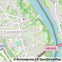 지도 Castelletto sopra Ticino