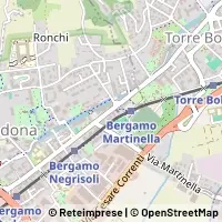 Hartă Bergamo
