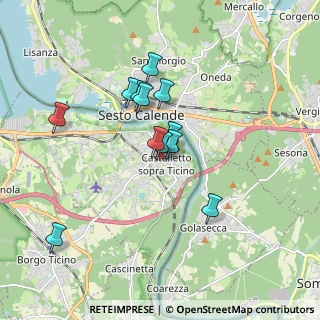 Mappa Via XXV Aprile, 28053 Castelletto sopra Ticino NO, Italia (1.45)