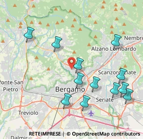 Mappa Via del Carroccio, 24123 Bergamo BG, Italia (4.34917)