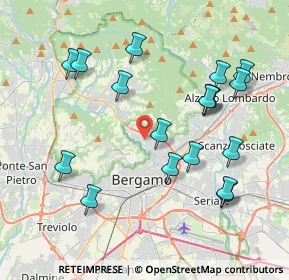 Mappa Via del Carroccio, 24123 Bergamo BG, Italia (4.15111)