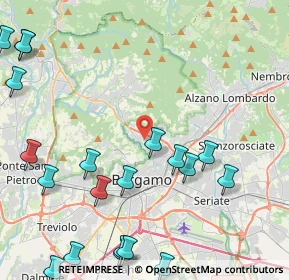 Mappa Via del Carroccio, 24123 Bergamo BG, Italia (5.9025)