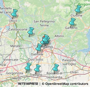 Mappa Via del Carroccio, 24123 Bergamo BG, Italia (15.64545)