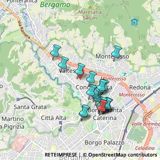 Mappa Via del Carroccio, 24123 Bergamo BG, Italia (0.837)