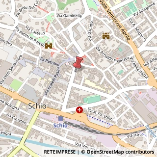 Mappa Via Battaglione Val Leogra, 29-31, 36015 Schio, Vicenza (Veneto)