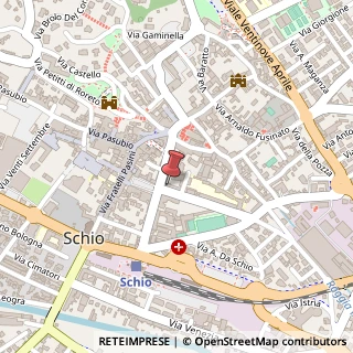 Mappa Via Guglielmo Marconi, 3, 36015 Schio, Vicenza (Veneto)