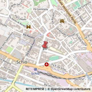 Mappa Via Guglielmo Marconi, 4, 36015 Schio, Vicenza (Veneto)