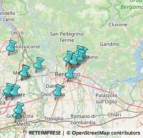 Mappa Via Angelo Goisis, 24124 Bergamo BG, Italia (17.5325)