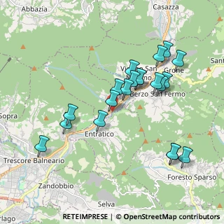 Mappa Piazzale Alberto Meli, 24069 Luzzana BG, Italia (1.8405)