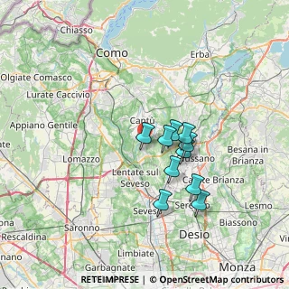 Mappa 22060 Figino Serenza CO, Italia (5.41)