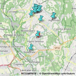 Mappa 22060 Figino Serenza CO, Italia (2.40154)