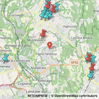 Mappa 22060 Figino Serenza CO, Italia (3.23529)
