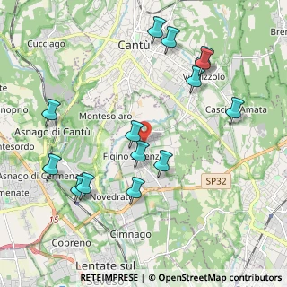 Mappa 22060 Figino Serenza CO, Italia (2.22)