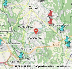Mappa 22060 Figino Serenza CO, Italia (3.30417)